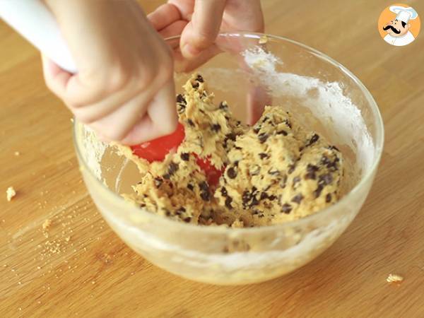 Keksi- ja brownie-kakku täydellinen välipalaksi! - Valmistelu askel 2