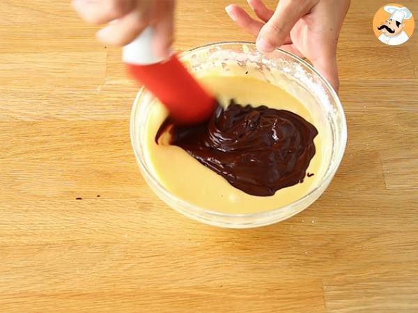 Keksi- ja brownie-kakku täydellinen välipalaksi! - Valmistelu askel 5