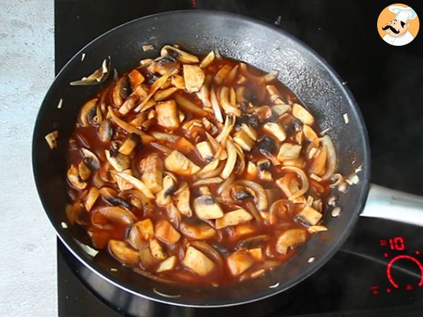 Nopea ja helppo Bœuf Stroganoff - Valmistelu askel 4