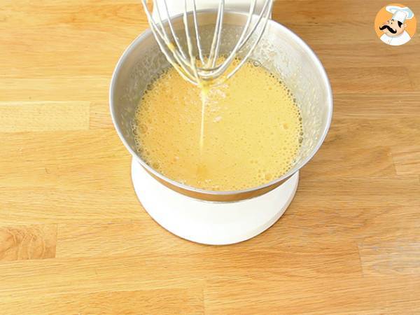 Portugalilainen appelsiinikääretorttu - Torta de laranja - Valmistelu askel 1