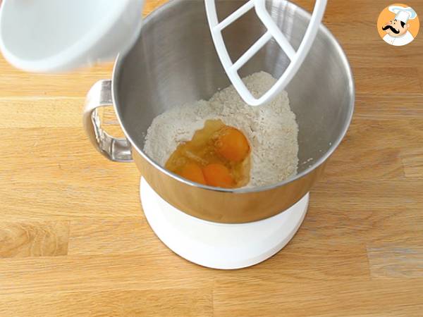 Baba au rhum, rommi-baban ohjeet yksityiskohtaisesti - Valmistelu askel 1