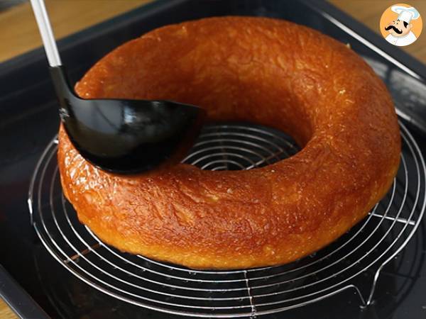 Baba au rhum, rommi-baban ohjeet yksityiskohtaisesti - Valmistelu askel 5