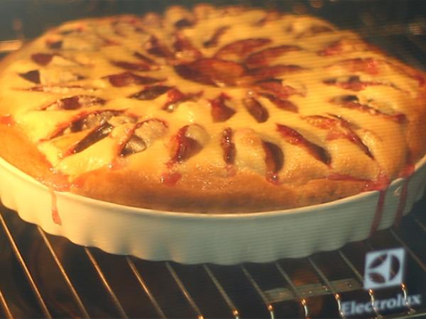 Brioche-luumutorttu - Valmistelu askel 7