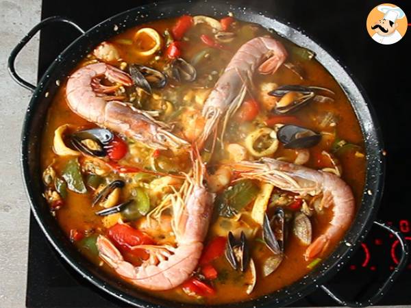 Äyriäispaella - Valmistelu askel 10