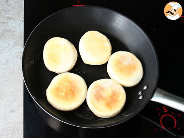 Englantilaisia muffinsseja (helppoja ja pehmeitä) - Valmistelu askel 4