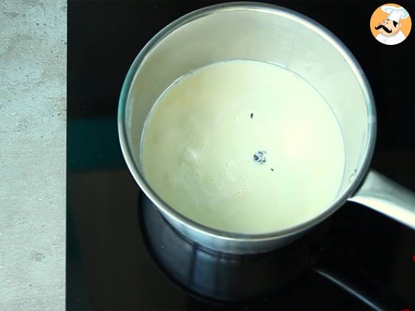 Crème brûlée -torttu, hienostunut jälkiruoka askel askeleelta - Valmistelu askel 2