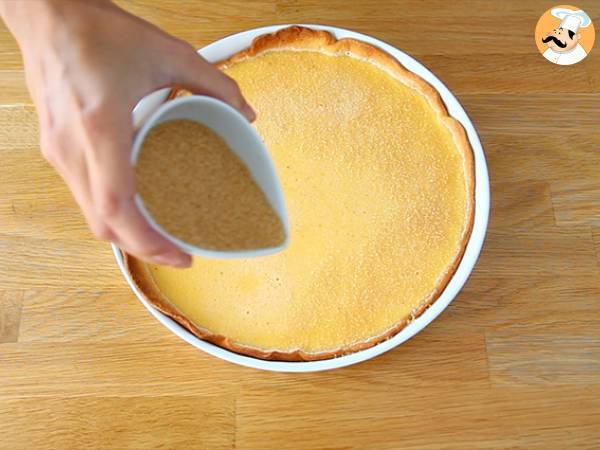 Crème brûlée -torttu, hienostunut jälkiruoka askel askeleelta - Valmistelu askel 5