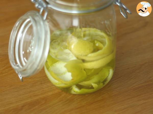 Helppo kotitekoinen limoncello - Valmistelu askel 2