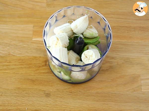 Vegaaniset jälkiruokakermat - Suklaa, banaani ja avokado - Valmistelu askel 1