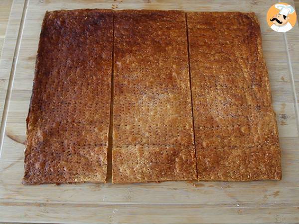 Vanilja mille-feuille - Valmistelu askel 8