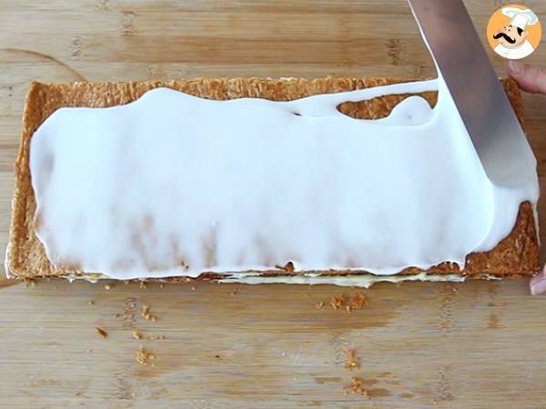 Vanilja mille-feuille - Valmistelu askel 11