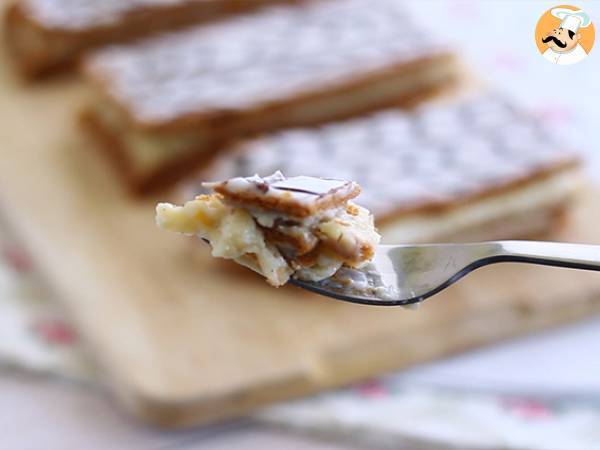 Vanilja mille-feuille - Valmistelu askel 15