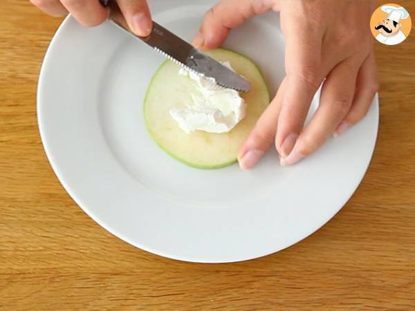 Lohi mille feuille vihreän omenan kanssa - Valmistelu askel 2
