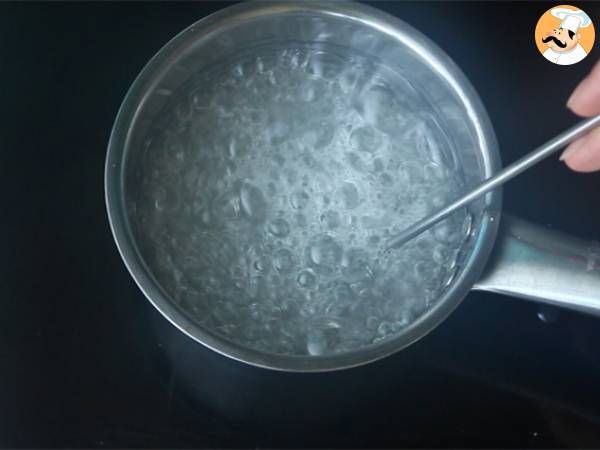 Vaahtokarkit, kotitekoiset vaahtokarkit - Valmistelu askel 1
