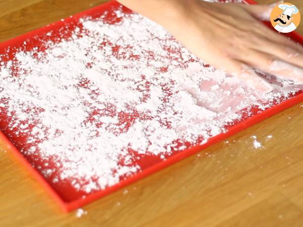 Vaahtokarkit, kotitekoiset vaahtokarkit - Valmistelu askel 4