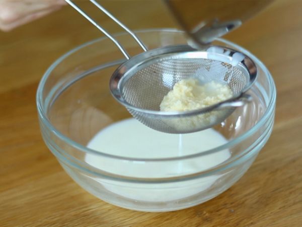Miten tehdä kotitekoista voita? - Valmistelu askel 3
