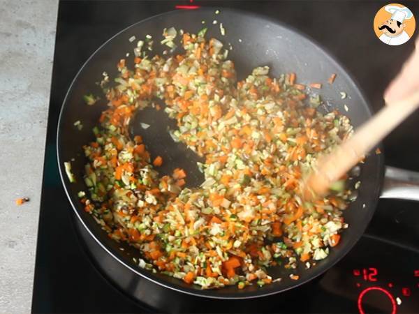 Banh Bao, höyrytetyt sämpylät - Valmistelu askel 4