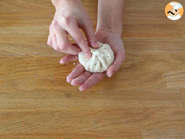 Banh Bao, höyrytetyt sämpylät - Valmistelu askel 10