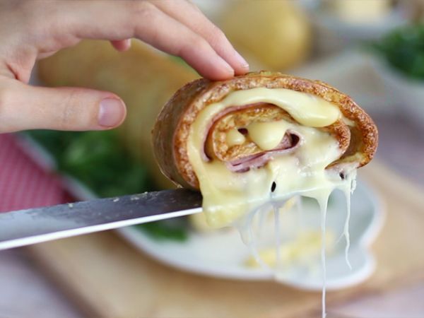 Perunaruoka Savoy Raclette -juustolla ja kinkulla - Valmistelu askel 6