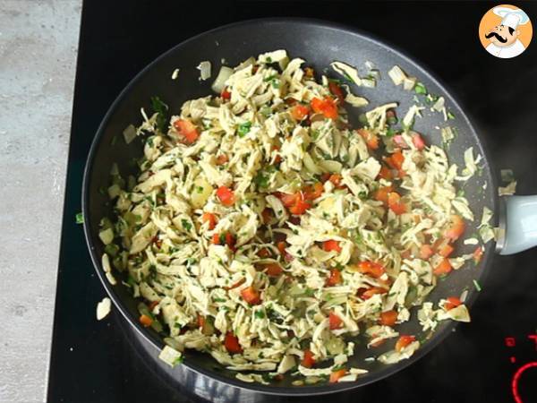 Coxinhas (brasilialaiset kanakroketit) - Valmistelu askel 6