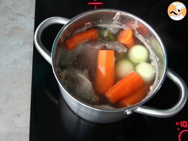 Pot-au-feu, yksinkertainen klassikko - Valmistelu askel 2