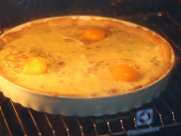 Munakokkeli kinkun ja juuston kanssa - Valmistelu askel 6