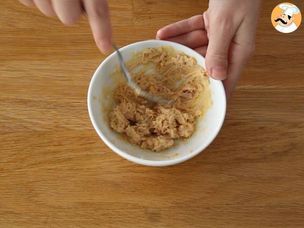 Mimosa-munat, neljä versiota - Valmistelu askel 7