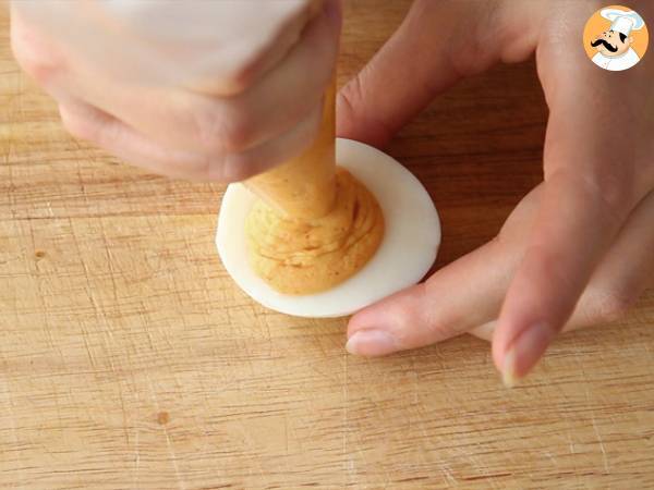 Mimosa-munat, neljä versiota - Valmistelu askel 8
