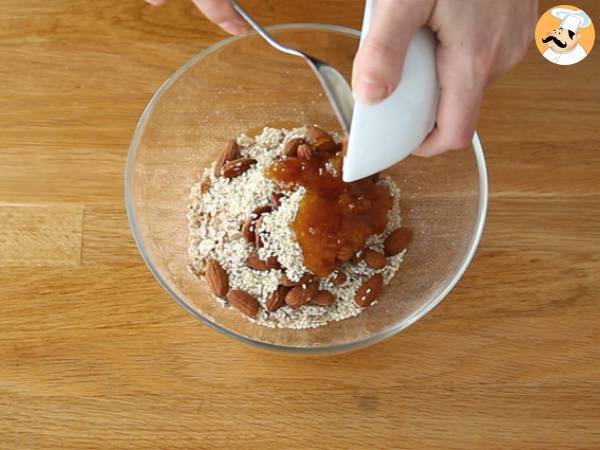Mysli, kotitekoinen granola - Valmistelu askel 2