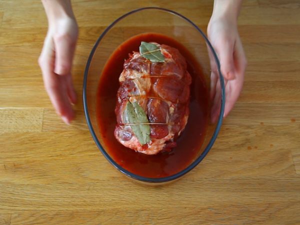 Amerikkalaistyylinen pulled pork - Valmistelu askel 3