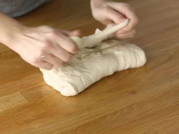 Kotitekoinen paahtoleipä - Valmistelu askel 3