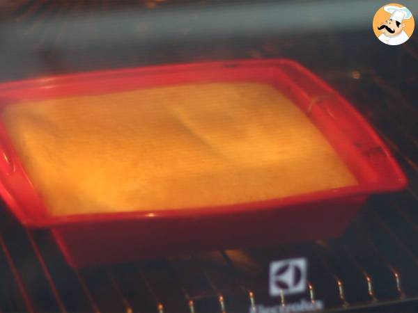 Raparperi ylösalaisin -kakku - Valmistelu askel 8