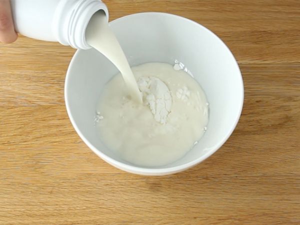 Hasselpähkinäkerma (vegaaninen ja gluteeniton jälkiruoka) - Valmistelu askel 1