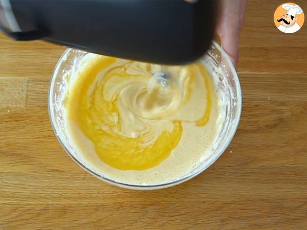 Japanilainen juustokakku (kevyt ja ilmava) - Valmistelu askel 3