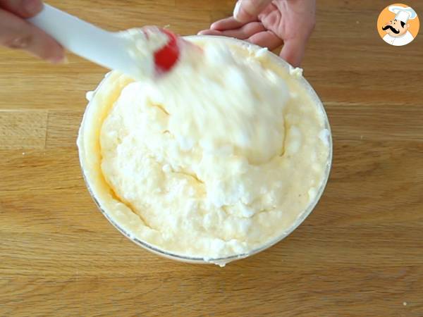 Japanilainen juustokakku (kevyt ja ilmava) - Valmistelu askel 4