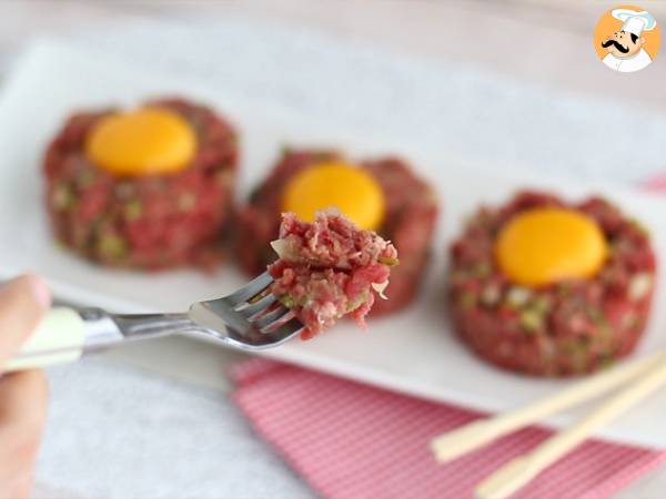 Naudanlihapihvi tartar - Valmistelu askel 6