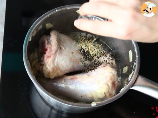 Hunajalla ja timjamilla maustetut lampaan hiiret - Valmistelu askel 3