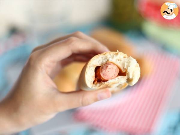 Spiro-koirat, kotitekoiset hot dogit - Valmistelu askel 8