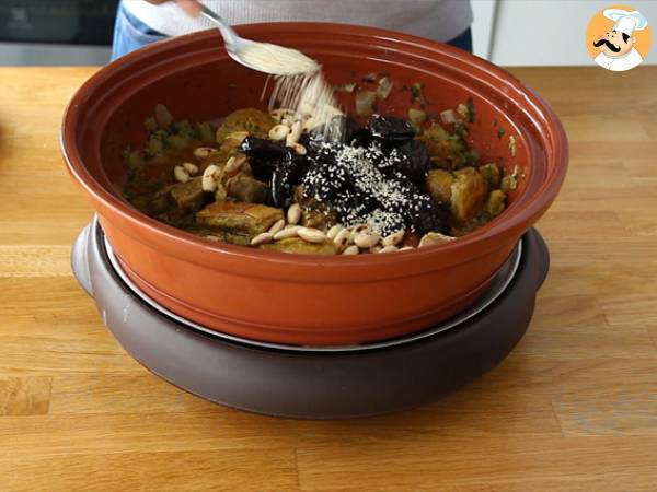 Lampaanliha tagine luumujen kanssa (vaiheet ja video) - Valmistelu askel 5