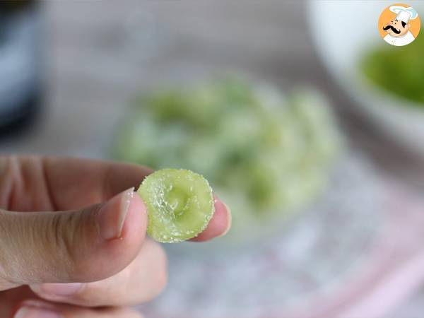 Proseccolla marinoidut viinirypäleet - Valmistelu askel 5