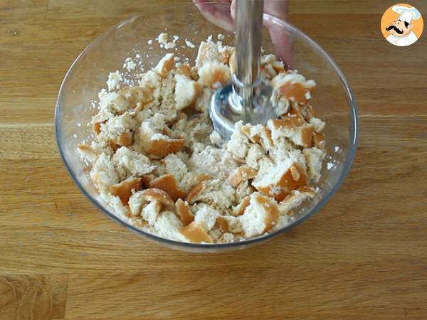 Leipävanukas (nopea ja helppo) - Valmistelu askel 2