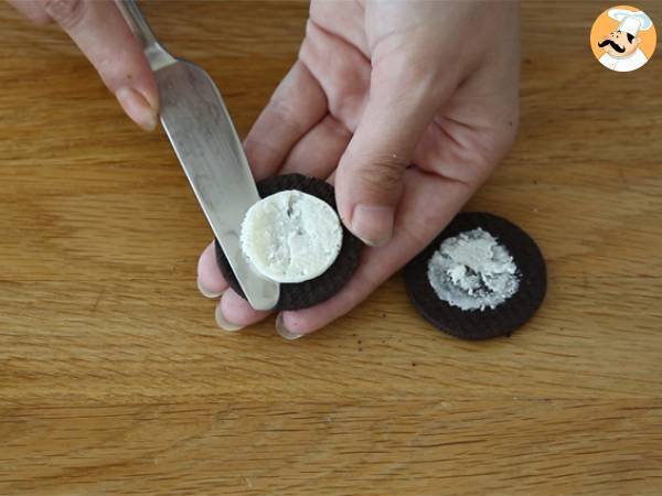Oreo-keksitryffelit - Valmistelu askel 1
