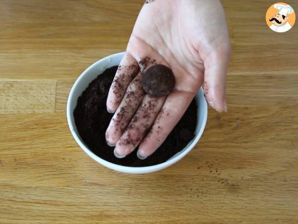 Oreo-keksitryffelit - Valmistelu askel 6