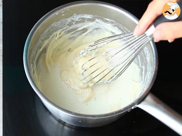 Mac and cheese, amerikkalainen makaronijuustogratiini - Valmistelu askel 2