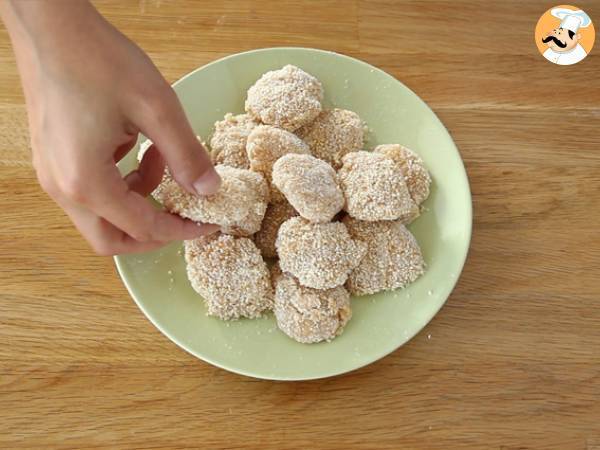 Kotitekoiset kananugetit - Valmistelu askel 4
