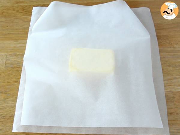 Croissantit selitetään askel askeleelta - Valmistelu askel 3