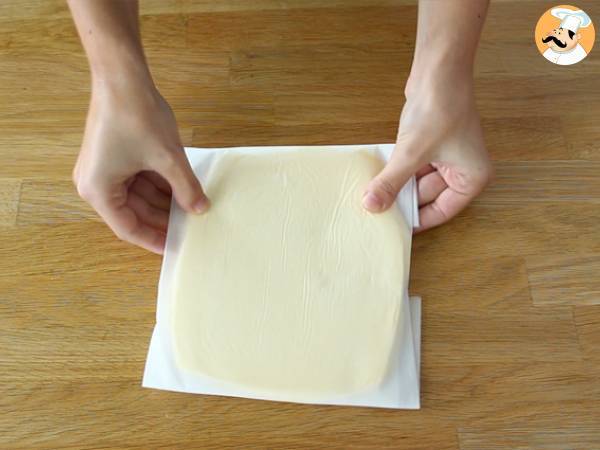 Croissantit selitetään askel askeleelta - Valmistelu askel 4