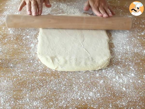 Croissantit selitetään askel askeleelta - Valmistelu askel 5