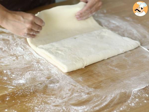 Croissantit selitetään askel askeleelta - Valmistelu askel 8
