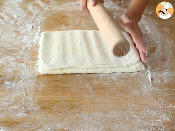 Croissantit selitetään askel askeleelta - Valmistelu askel 9